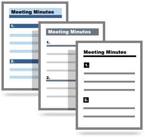 how to take meeting minutes